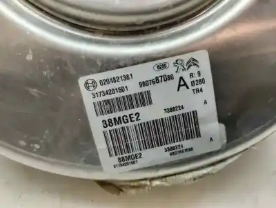 Second-hand car spare part brake servo for citroen c5 aircross (a_) 1.2 puretech 130 (arhnsj) oem iam references 9807687080  2024