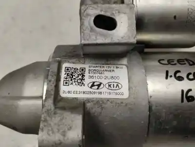 Автозапчастина б/у двигун запускається для kia ceed ceed drive посилання на oem iam 36100-2u800  2020