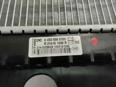 Автозапчастина б/у водяний радіатор для renault twingo iii le coq sportif посилання на oem iam r214101206r  2019