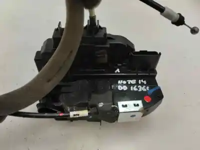 Second-hand car spare part front right door lock for nissan note (e12) 1.2 oem iam references   2014
