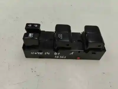 Peça sobressalente para automóvel em segunda mão botão / interruptor elevador vidro dianteiro esquerdo por nissan note (e12) 1.2 referências oem iam 