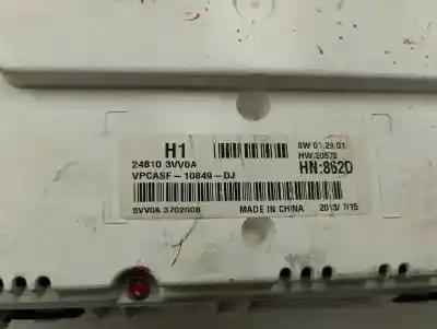 Peça sobressalente para automóvel em segunda mão quadrante por nissan note (e12) 1.2 referências oem iam 248103vv0a  2014