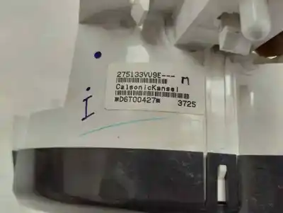 Peça sobressalente para automóvel em segunda mão comando de sofagem (chauffage / ar condicionado)  por nissan note (e12) 1.2 referências oem iam 275133vu9e  2014