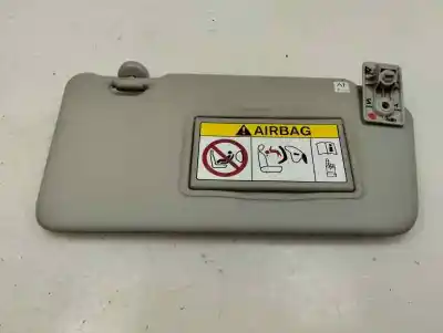 Peça sobressalente para automóvel em segunda mão para-sol direito por nissan note (e12) 1.2 referências oem iam 