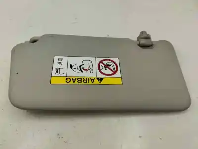 Peça sobressalente para automóvel em segunda mão para-sol direito por nissan note (e12) 1.2 referências oem iam   2014
