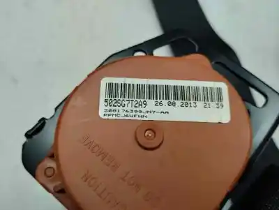 Second-hand car spare part central rear seat belt for nissan note (e12) 1.2 oem iam references 502sg7t2a9  2014