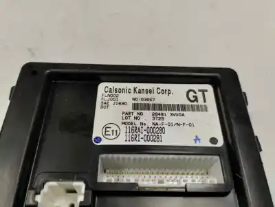 Peça sobressalente para automóvel em segunda mão módulo eletrônico por nissan note (e12) 1.2 referências oem iam 284b13vu0a  2014