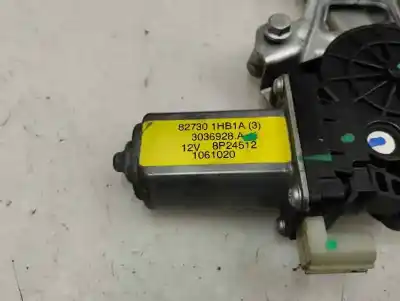 Peça sobressalente para automóvel em segunda mão elevador de vidros traseiro esquerdo por nissan note (e12) 1.2 referências oem iam 827301hb1a  2014