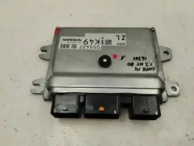 Peça sobressalente para automóvel em segunda mão centralina de motor uce por nissan note (e12) 1.2 referências oem iam 055427k49