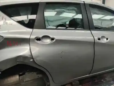 Peça sobressalente para automóvel em segunda mão porta do automóvel traseira direita por nissan note (e12) 1.2 referências oem iam 