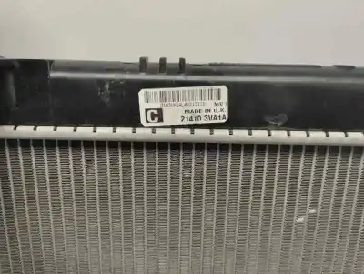 Second-hand car spare part water radiator for nissan note (e12) 1.2 oem iam references 214103va1a  2014