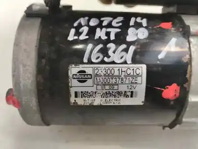 Piesă de schimb auto la mâna a doua electromotor pentru nissan note (e12) 1.2 referințe oem iam 233001hc1c  2014