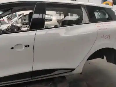 Second-hand car spare part rear left door for renault clio iv grandtour (kh_) 0.9 tce 90 oem iam references 