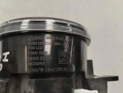 Автозапчасти б/у левая противотуманная фара за renault clio iv (bh_) 0.9 tce 90 ссылки oem iam 261555538r  2018
