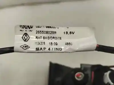 Автозапчасти б/у внутренний правый задний фонарь за renault clio iv 0.9 zen ссылки oem iam 265508029r  2018
