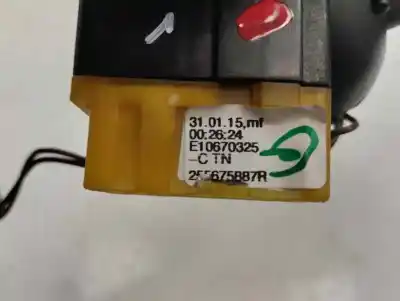 Автозапчастина б/у управління світлом для renault captur 1.2 tce energy посилання на oem iam 255675887r  2015