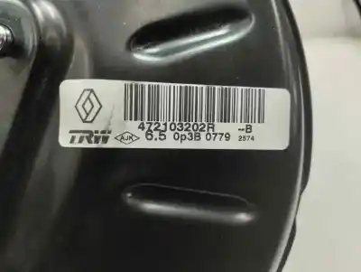 Автозапчастина б/у гальмівний серво для renault captur 1.2 tce energy посилання на oem iam 472103202r  2015