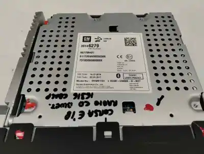 Peça sobressalente para automóvel em segunda mão sistema de áudio / rádio cd por opel corsa e 1.4 referências oem iam 39146279  2018