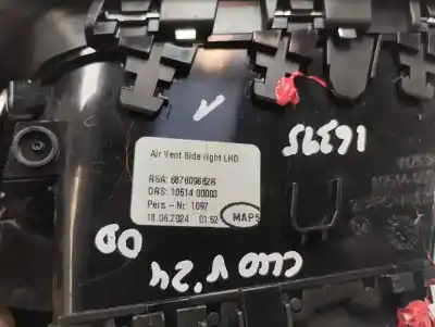 Peça sobressalente para automóvel em segunda mão grelha / difusor de ar por renault clio v 1.5 dci 101 cv evolution referências oem iam 687609862r  2024