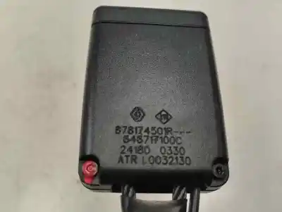 Автозапчастина б/у передній правий ремін безпеки для renault clio v 1.5 dci 101 cv evolution посилання на oem iam 878174501r  2024