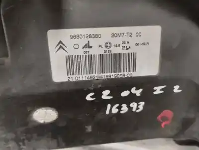 Автозапчастина б/у ліва фара для citroen c2 3p (j desde 05/2003) c2 audace посилання на oem iam 9680128380  2004