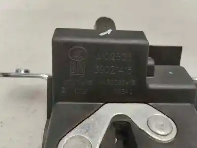 Second-hand car spare part trunk lock for opel corsa e 1.4 oem iam references 39021416  2019