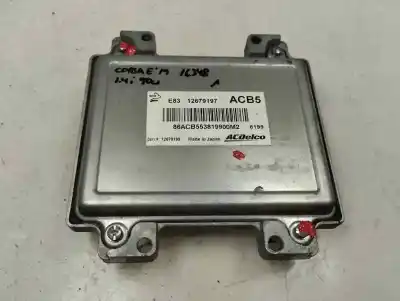 Second-hand car spare part ecu engine control for opel corsa e 1.4 oem iam references 12679197  2019