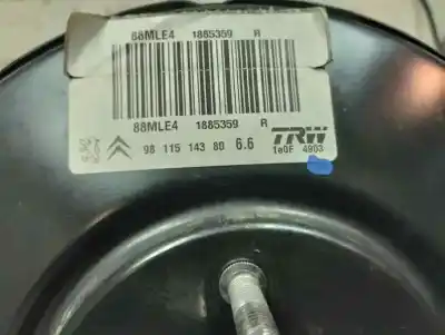 Pezzo di ricambio per auto di seconda mano servo freio per citroen c-elysée  riferimenti oem iam 9811514380  2019