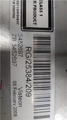 Автозапчастина б/у аудіо система / радіо cd для mini mini (r56) 1.6 16v cat посилання на oem iam rg25384209  