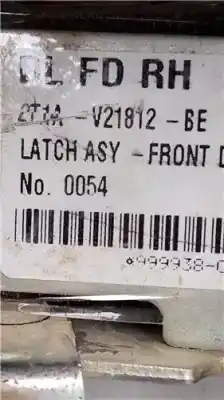 Автозапчасти б/у замок передней правой двери за ford transit connect (tc7) 1.8 tdci cat ссылки oem iam 27m-v21812-be  