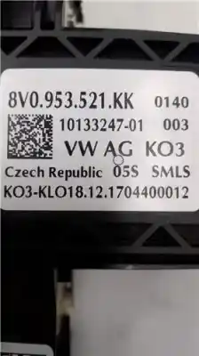 Pezzo di ricambio per auto di seconda mano comando multifunzione per audi a3 limousine (8vs, 8vm) 1.6 tdi riferimenti oem iam 8v0953521kk  