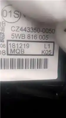 Second-hand car spare part full normal heating for seat ateca (kh7) 1.0 reference [1.0 ltr. - 85 kw tsi] oem iam references 5wb816005  