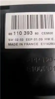 Pezzo di ricambio per auto di seconda mano modulo elettronico per citroen c4 picasso/spacetourer feel 12v e-thp / puretech] riferimenti oem iam 9811039380  
