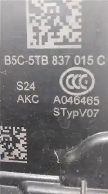 Piesă de schimb auto la mâna a doua încuietoare ușa fațã stânga pentru seat ateca (kh7) 1.0 reference [1.0 ltr. - 85 kw tsi] referințe oem iam 5tb837015c  