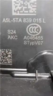 Pezzo di ricambio per auto di seconda mano serratura porta posteriore sinistra per seat ateca (kh7) 1.0 reference [1.0 ltr. - 85 kw tsi] riferimenti oem iam 5ta839015l  