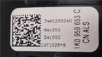 Автозапчасти б/у кольцо подушки безопасности за volkswagen tiguan (5n_) 2.0 tdi 4motion ссылки oem iam 1k0959653c  