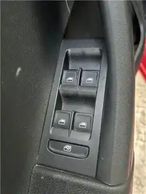 Peça sobressalente para automóvel em segunda mão botão / interruptor elevador vidro dianteiro esquerdo por skoda rapid spaceback (nh1) 1.6 tdi referências oem iam 