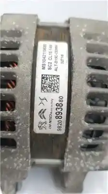 Second-hand car spare part alternator for peugeot 308 ii (lb_, lp_, lw_, lh_, l3_) 1.5 bluehdi 130 oem iam references 9820893880  