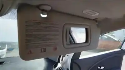Second-hand car spare part right sunshade for renault fluence (l3_) 1.5 dci (l30a) oem iam references 