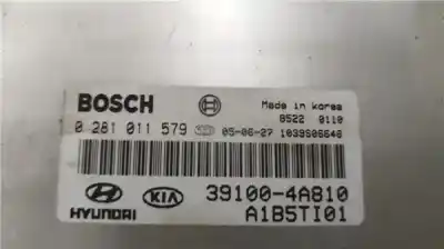 Second-hand car spare part ecu engine control for kia sorento (bl) 2.5 crdi active oem iam references 0281011579  