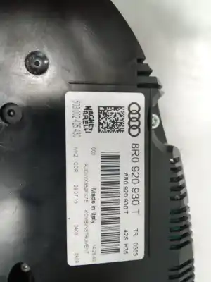 Peça sobressalente para automóvel em segunda mão quadrante por audi q5 (8rb) 2.0 tdi quattro referências oem iam 8r0920930t  