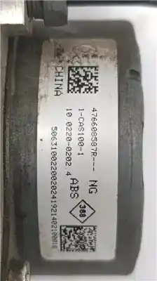 Pièce détachée automobile d'occasion ABS (SYSTÈME ANTI-BLOCAGE DES ROUES) pour DACIA DOKKER MONOSPACE (KE_)  Références OEM IAM 476608587R  