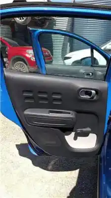 Автозапчасти б/у обивка задней левой двери за citroen c3 iii (sx) 1.2 vti 82 ссылки oem iam 