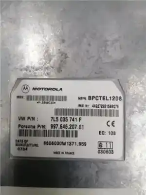Second-hand car spare part ECU ENGINE CONTROL for PORSCHE CAYENNE (TYP 9PA)  OEM IAM references 7L5035741F  