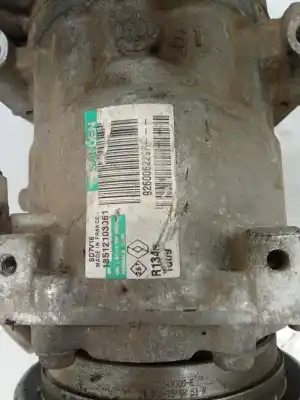 Second-hand car spare part air conditioning compressor for dacia duster motor 1.5 ltr. - 80 kw dci diesel fap cat oem iam references 926006229r  