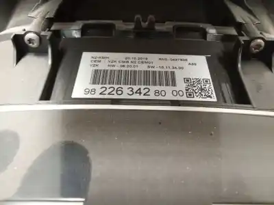 Second-hand car spare part dashboard for citroen c3 aircross ii (2r_, 2c_) 1.5 bluehdi 100 (2cyhyj) oem iam references yq002494cy  