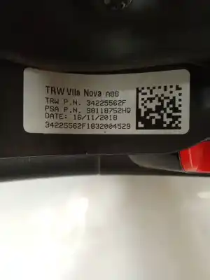 Автозапчастина б/у кермо для citroen c3 aircross ii (2r_, 2c_) 1.5 bluehdi 100 (2cyhyj) посилання на oem iam 98118752hq  