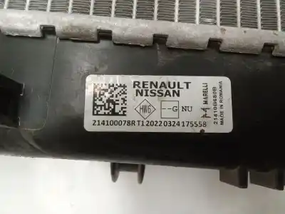 Автозапчастина б/у водяний радіатор для dacia duster (hm_) 1.3 tce 130 (hmmf) посилання на oem iam 214100078r  