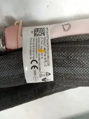 Автозапчастина б/у передня права подушка безпеки для dacia duster (hm_) 1.3 tce 130 (hmmf) посилання на oem iam 985p08167r  