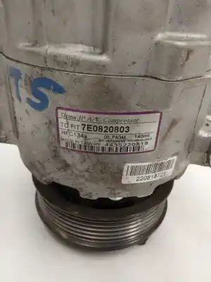Pezzo di ricambio per auto di seconda mano compressore aria condizionata per volkswagen multivan v (7hm, 7hn, 7hf, 7ef, 7em, 7en) 2.0 tdi riferimenti oem iam 7e0820803f  